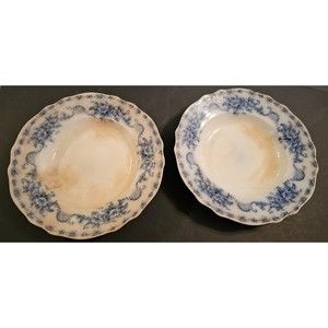 Pair Of Alfred Meakin Bowls Well Used But Cheap